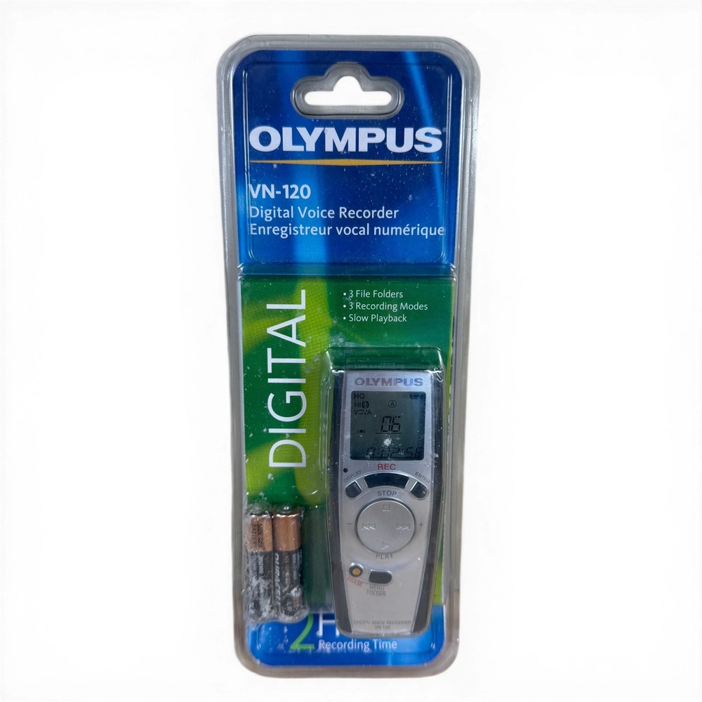 Olympus VN-120 Digital Voice‎ Recorder Ultra-Light Palm-Sized Portable